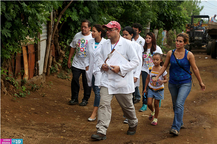 Minsa y ALMA desarrollan jornada anti epidémica en barrio La Zacatera