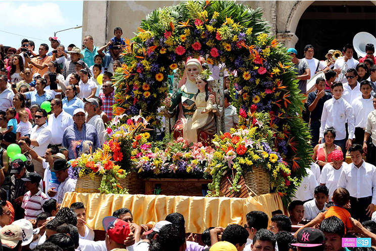 Niquinohomo inicia celebraciones en honor a Santa Ana