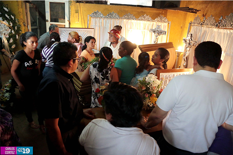 Familiares de fallecidos tras operativo policial reciben acompañamiento del Gobierno Sandinista
