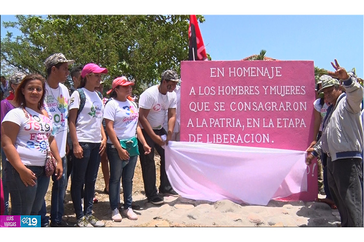 Conmemoran en La Paz Centro el 36 aniversario de la caída de los Héroes y Mártires de Pancorva