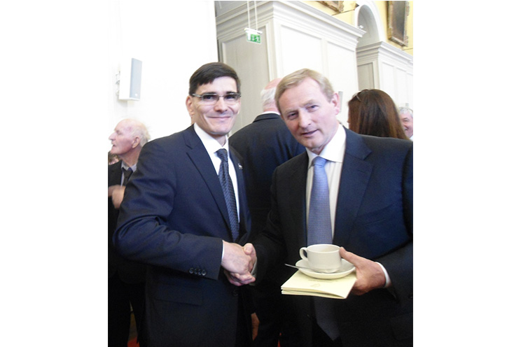 Saluda Irlanda al pueblo y gobierno nicaragüenses