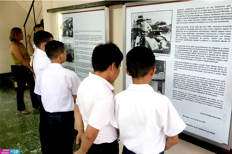 Estudiantes de primaria visitan Casa Museo Comandante Julio Buitrago Urroz