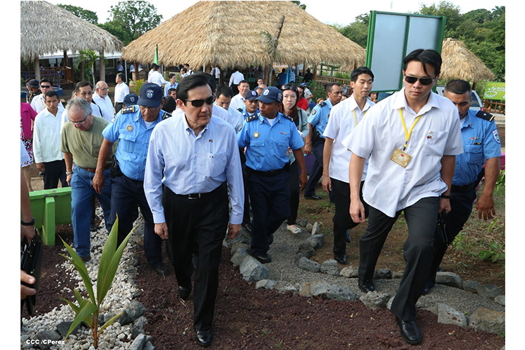 Presidente Ma Ying–jeou recorre el Parque Nacional de Ferias