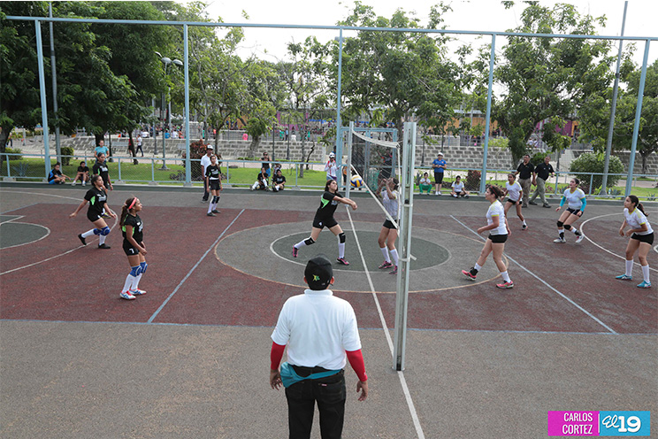Jóvenes deportistas nicaragüenses celebran Juegos Nacionales 36 Aniversario