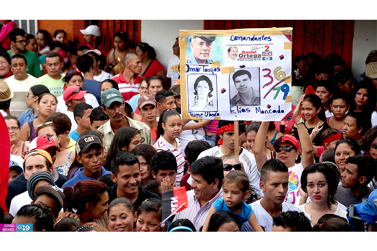 Mar de gente inunda calles de Estelí celebrando 36 años de liberación y victorias