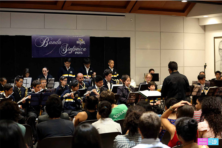 Banda Sinfónica del IPEFH de México realiza presentación 