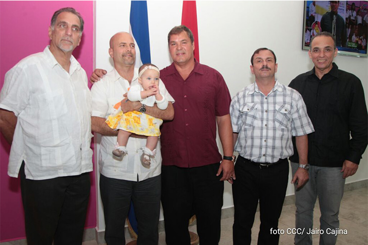 Los Cinco Héroes Cubanos llegan a Nicaragua para celebrar el 36/19