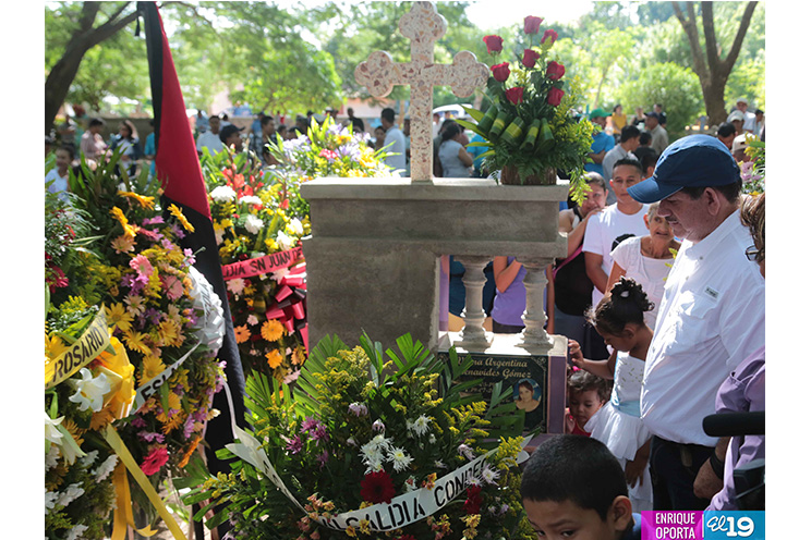 San Juan de Limay rinde homenaje a mártires caídos en cobarde masacre 