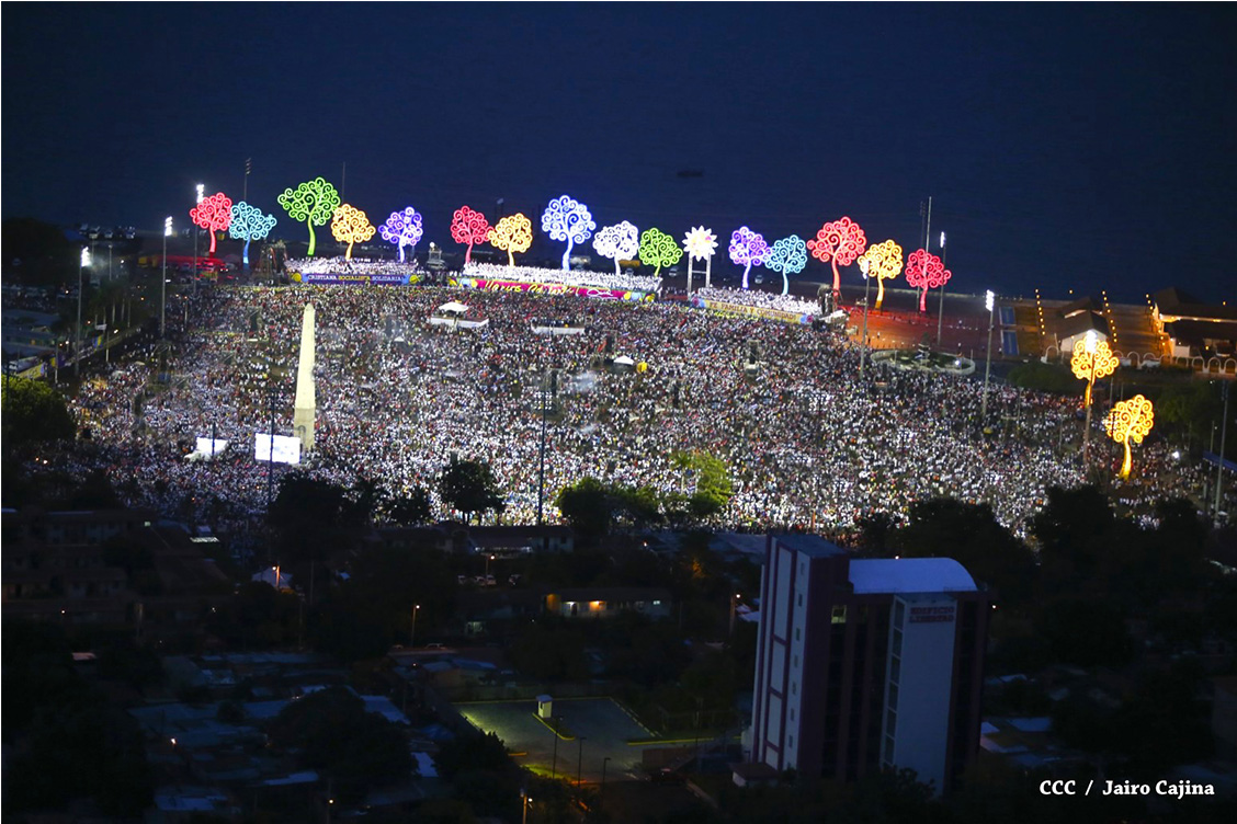 Nicaragua celebra 36 Años de Revolución en Paz y Unidad