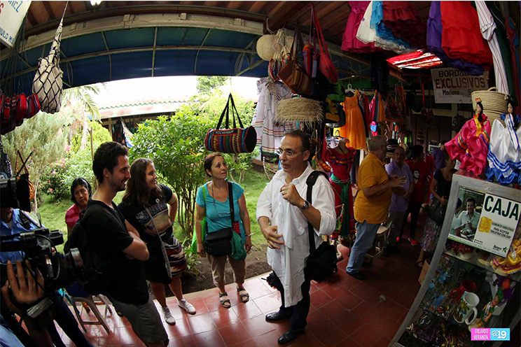 Los Cinco visitan bellos e imponentes destinos turísticos de Nicaragua