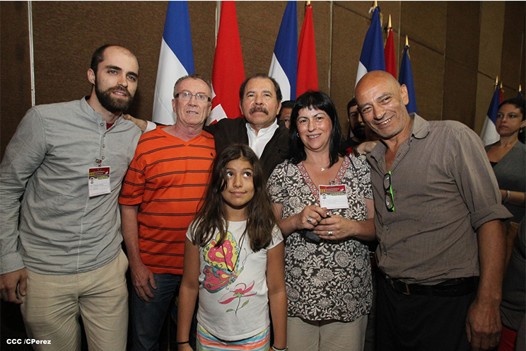 Presidente Daniel clausura III Encuentro del Comité Europeo de Solidaridad con la Revolución Sandinista