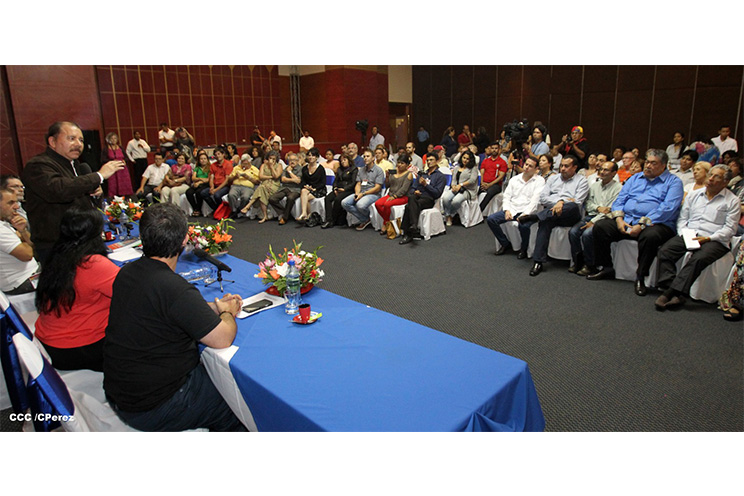 Presidente Daniel clausura III Encuentro del Comité Europeo de Solidaridad con la Revolución Sandinista