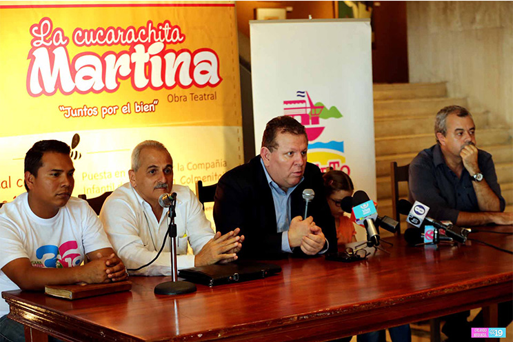 Obra infantil “La Cucarachita Martina” se presentará en el Teatro Nacional Rubén Darío