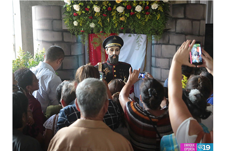 Nagaroteños celebran con algarabía y solemnidad a Santiago Apóstol