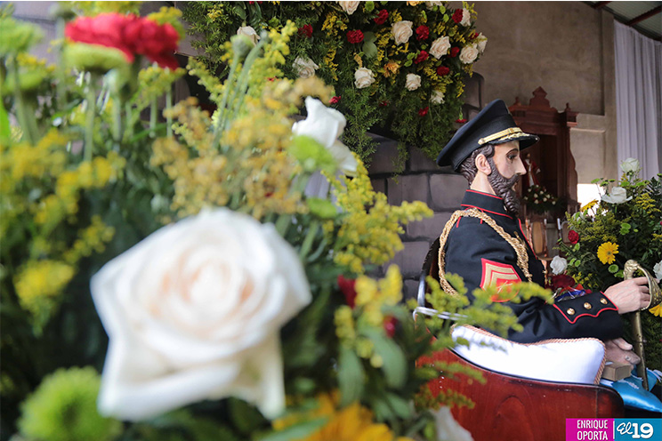 Nagaroteños celebran con algarabía y solemnidad a Santiago Apóstol