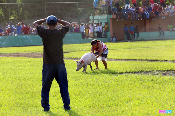 Nindirí celebra con ferias y juegos tradicionales a la abuelita Santa Ana