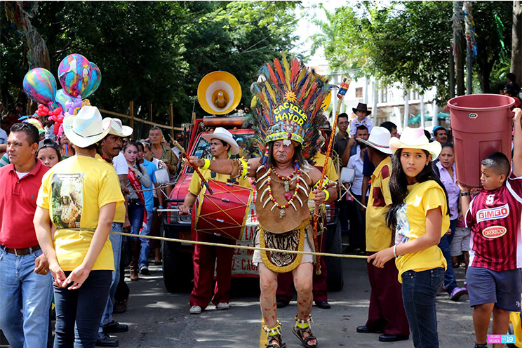 Managua celebra tradicional Roza del Camino e inician las fiestas de Santo Domingo