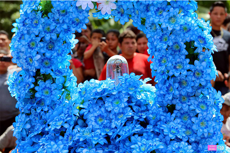 Managua celebra tradicional Roza del Camino e inician las fiestas de Santo Domingo