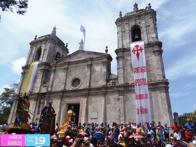 Jinotepe pone de manifiesto su cultura, tradición y devoción en las Fiestas Patronales del Apóstol Santiago