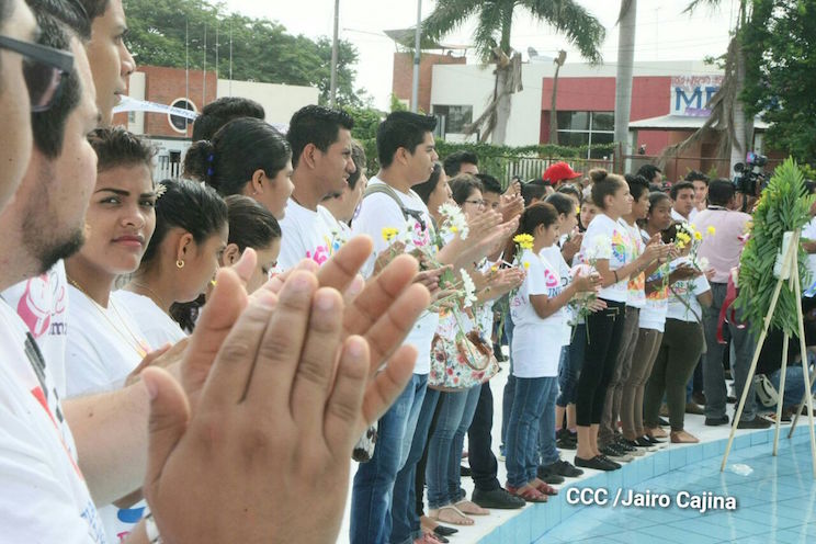 Juventud Sandinista saluda el 61 Aniversario Natal del Gigante de América Latina