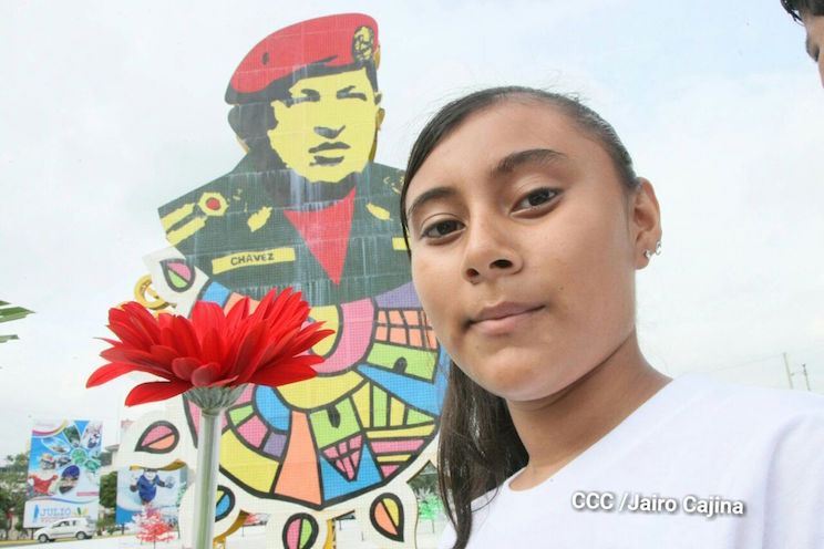 Juventud Sandinista saluda el 61 Aniversario Natal del Gigante de América Latina
