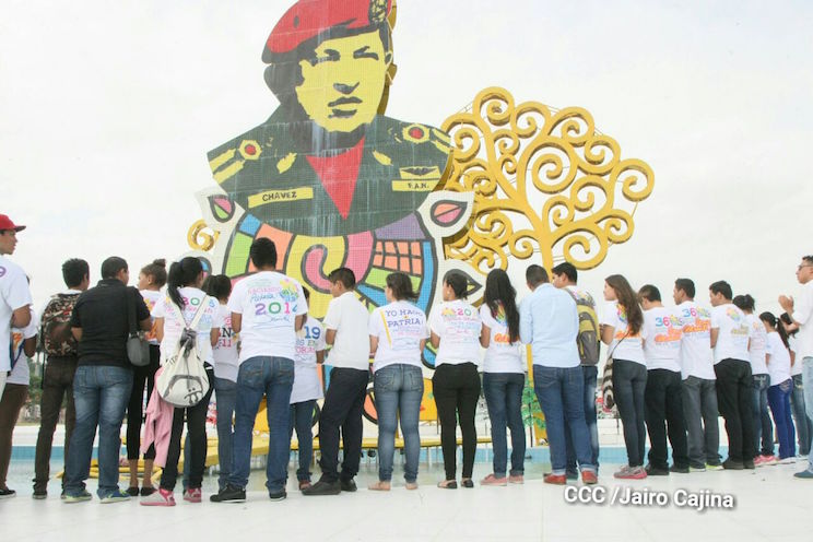 Juventud Sandinista saluda el 61 Aniversario Natal del Gigante de América Latina