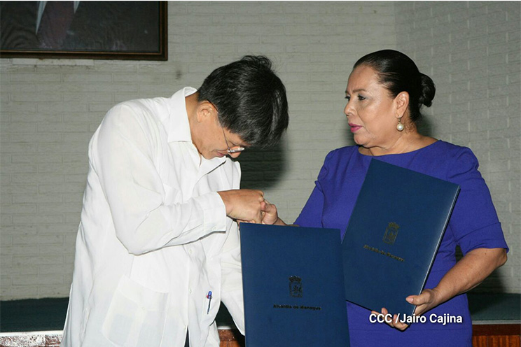 Alcaldía de Managua y China-Taiwán firman convenios para ejecución de obras de progreso 