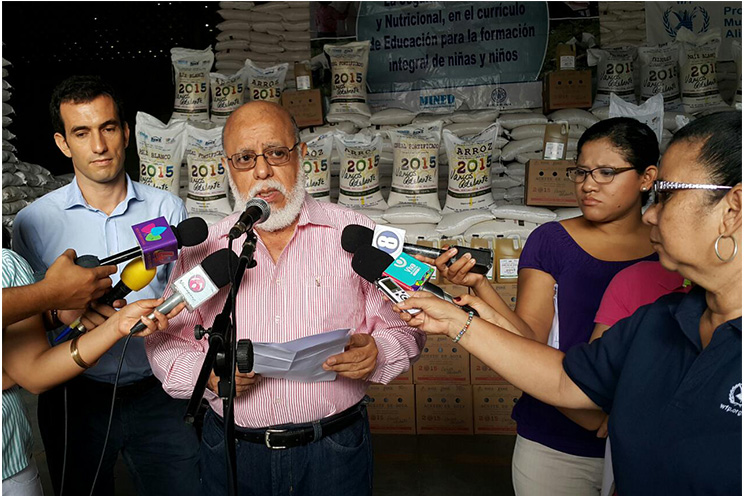 Gobierno Sandinista inicia tercera distribución de Merienda Escolar