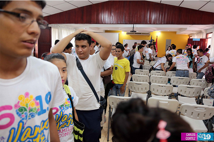 Juventud Sandinista activa ante sismos