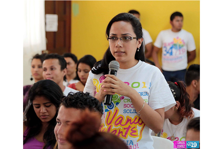 Comandante Chávez vive en Juventud Sandinista