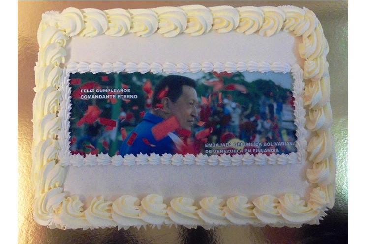 Conmemoran en Finlandia natalicio del Comandante Eterno Hugo Chávez Frías