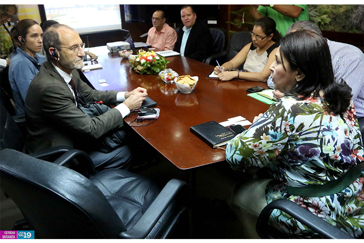 Autoridades del Sinapred y Marena sostienen reunión con experto en cambio climático de la IPCC