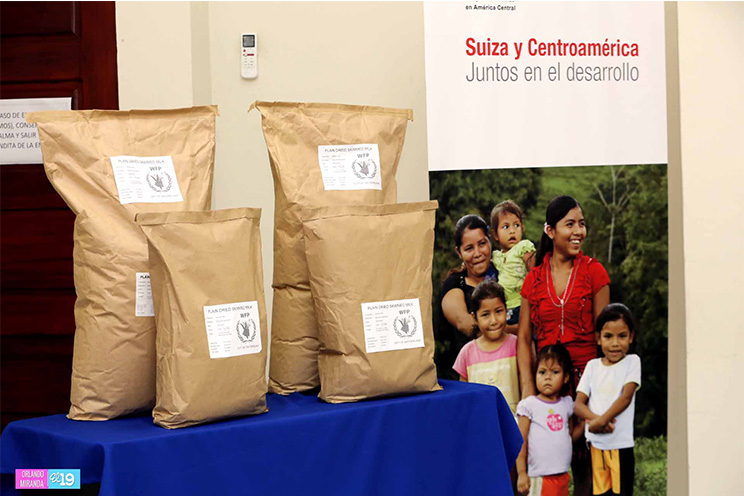 Gobierno de Suiza refuerza Merienda Escolar con 225 toneladas de leche