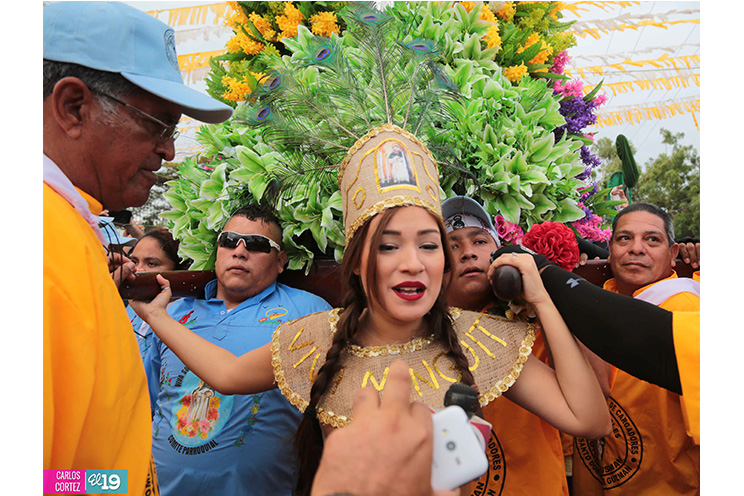 Miles acompañan a Santo Domingo de Guzmán en recorrido hacia Managua