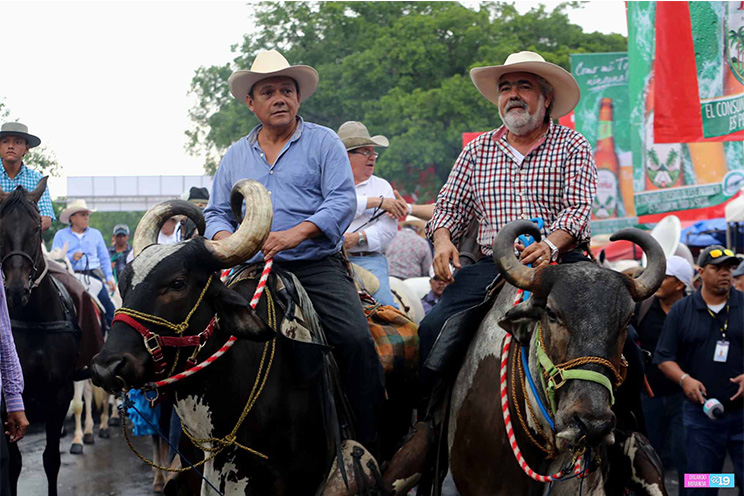 A pesar de la lluvia, desfile hípico en honor a Santo Domingo se realizó sin mayores incidentes