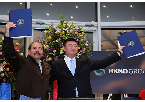 Presidente Daniel y el señor Wang Jing firman convenio marco para la construcción del Gran Canal Interoceánico