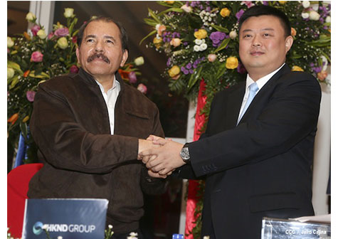 Presidente Daniel y el señor Wang Jing firman convenio marco para la construcción del Gran Canal Interoceánico