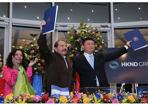 Presidente Daniel y el señor Wang Jing firman convenio marco para la construcción del Gran Canal Interoceánico