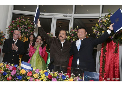 Presidente Daniel y el señor Wang Jing firman convenio marco para la construcción del Gran Canal Interoceánico