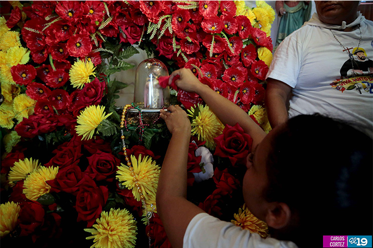 Santo Domingo recibe el cariño, el amor y la devoción de los barrios capitalinos