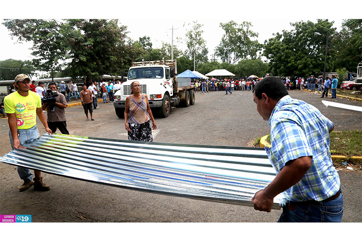 Plan techo sigue dignificando condiciones de vida a familias de Managua