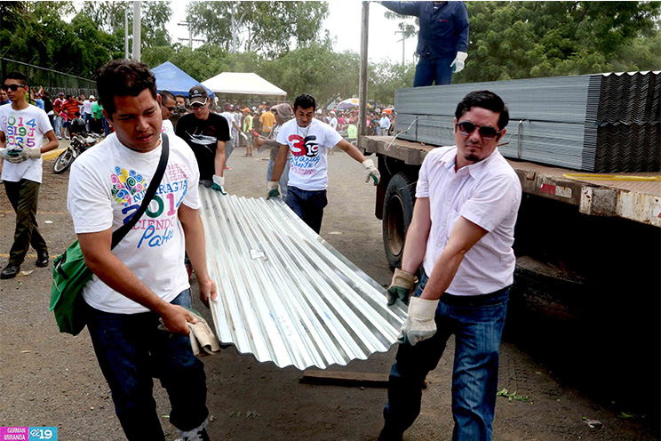 Plan techo sigue dignificando condiciones de vida a familias de Managua