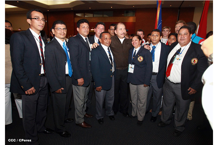 Presidente Daniel inaugura el VI Campeonato Iberoamericano de Karate Do