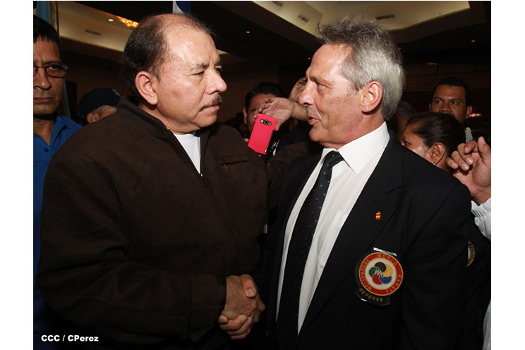 Presidente Daniel inaugura el VI Campeonato Iberoamericano de Karate Do