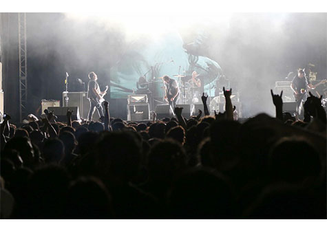 Espectacular lleno en concierto de Molotov