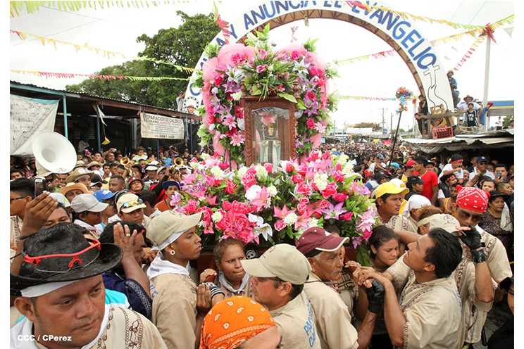 Santo Domingo de Guzmán regresa a su morada en Las Sierritas