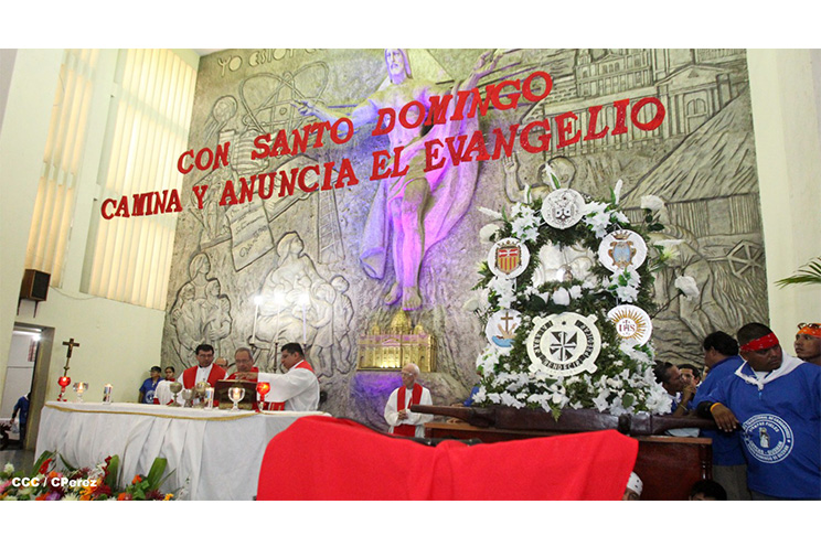 Santo Domingo de Guzmán regresa a su morada en Las Sierritas