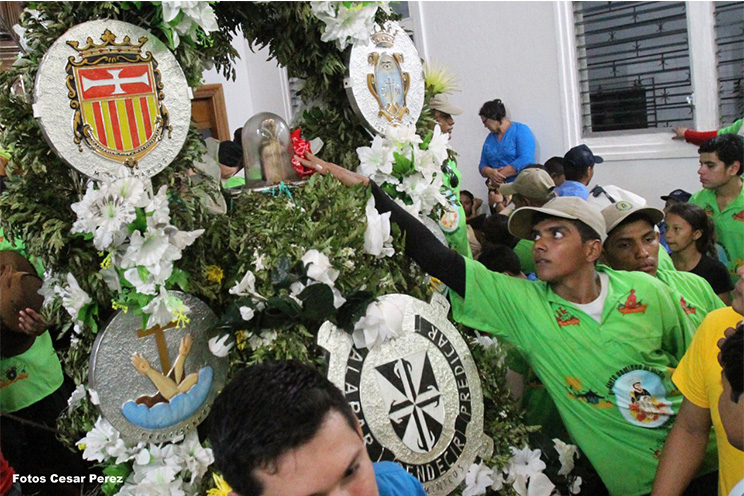 Fiestas de Santo Domingo concluyen con regreso de la milagrosa imagen a Las Sierritas