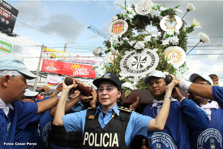 Fiestas de Santo Domingo concluyen con regreso de la milagrosa imagen a Las Sierritas