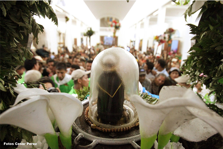 Fiestas de Santo Domingo concluyen con regreso de la milagrosa imagen a Las Sierritas